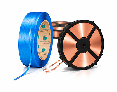 Rouleaux de feuillard PET et de fil à clipper